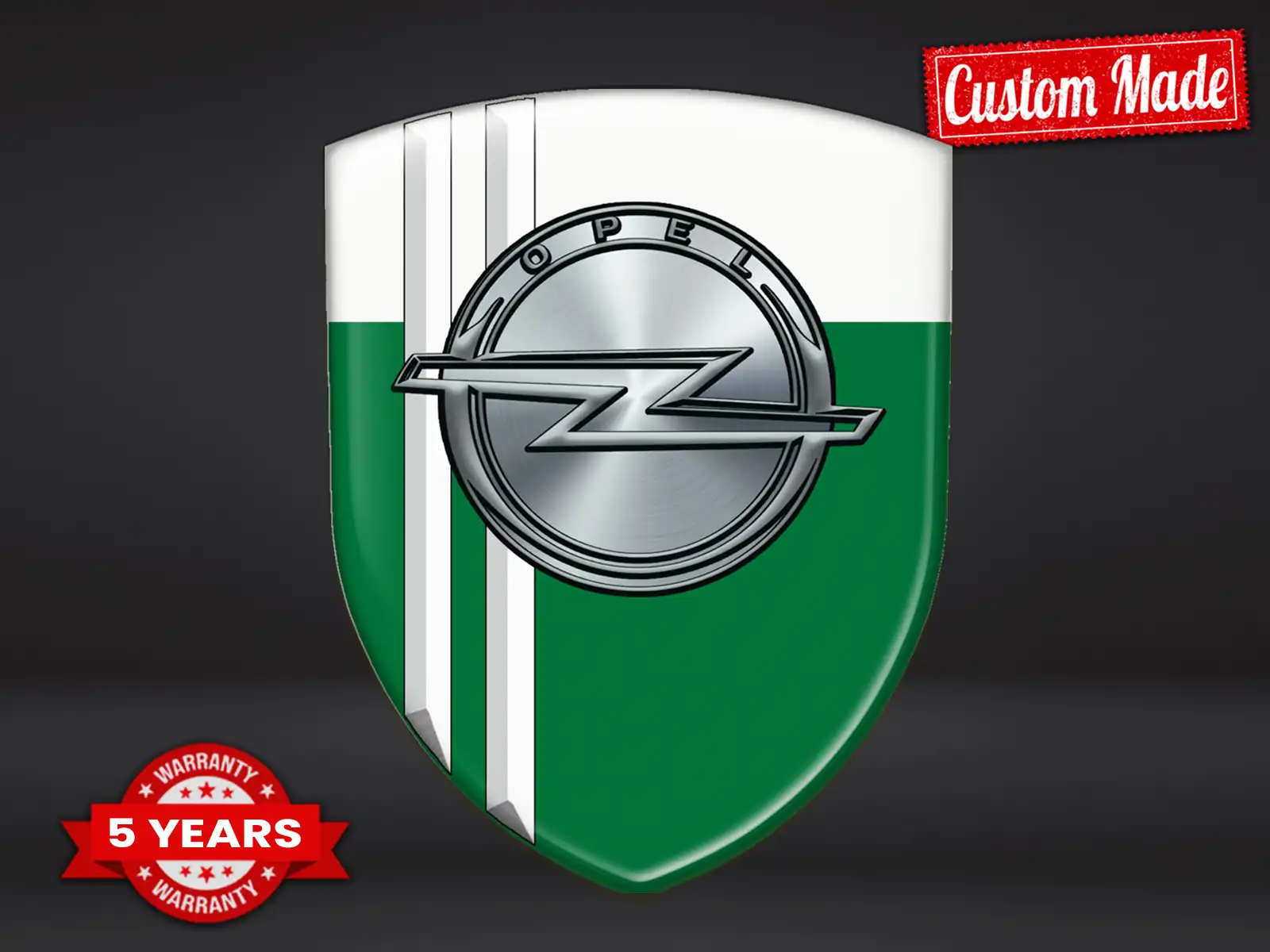 Opel Silicone Sticker Durable High Quality Professional